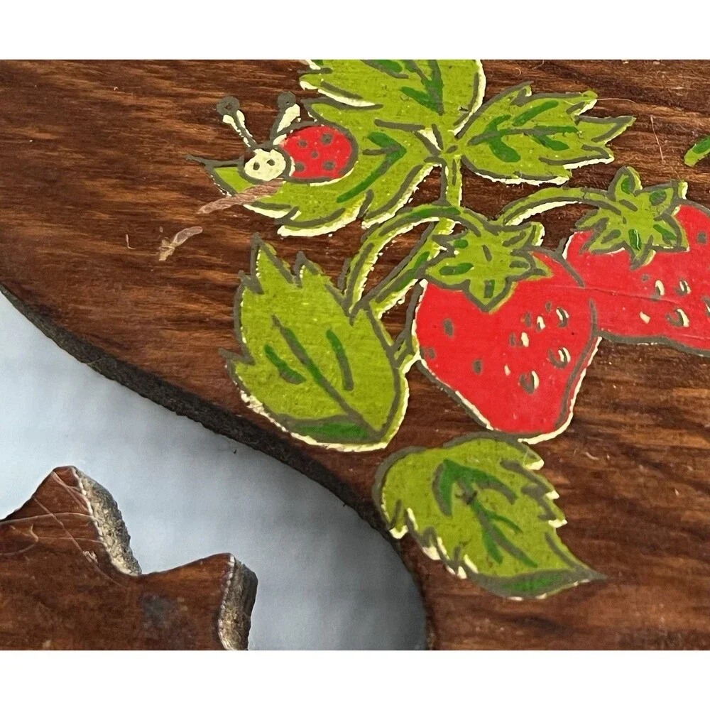 Wooden 1970s vintage